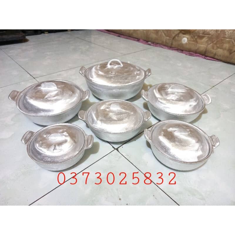 Tộ gang đúc kho thịt,cá...