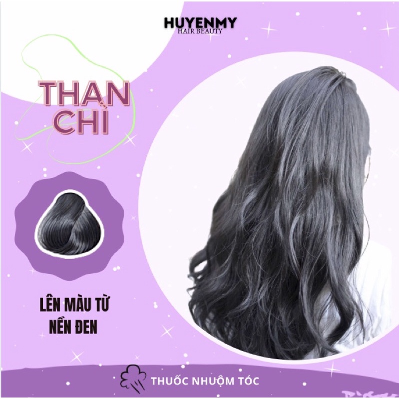 Thuốᴄ Nhuộm Tóc THAN CHÌ tặng kèm găng tay,mũ trùm tai tiện lợi