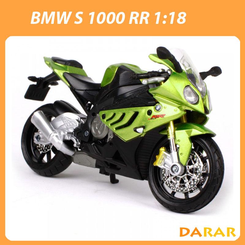 MÔ HÌNH XE MOTO Siêu xe BMW S1000RR - MAISTO tỷ lệ 1:18