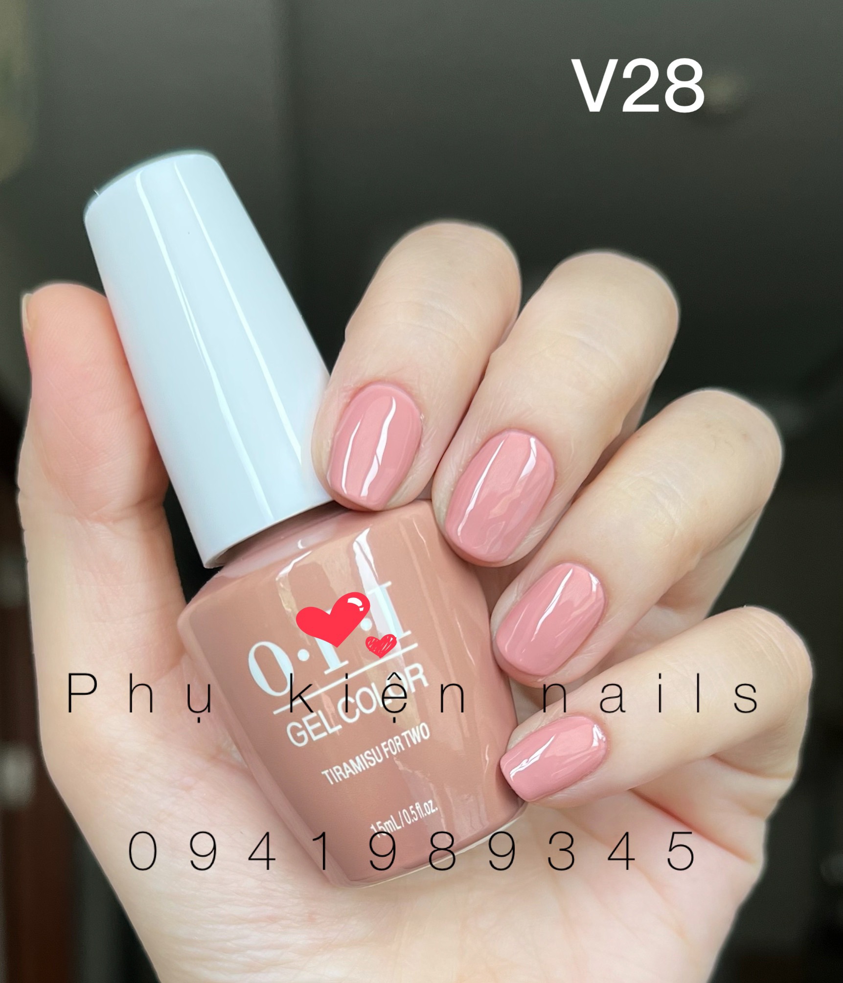 Sale 50% Sơn Móng Tay -Sơn Gel Hơ Máy Opi (GCV28)