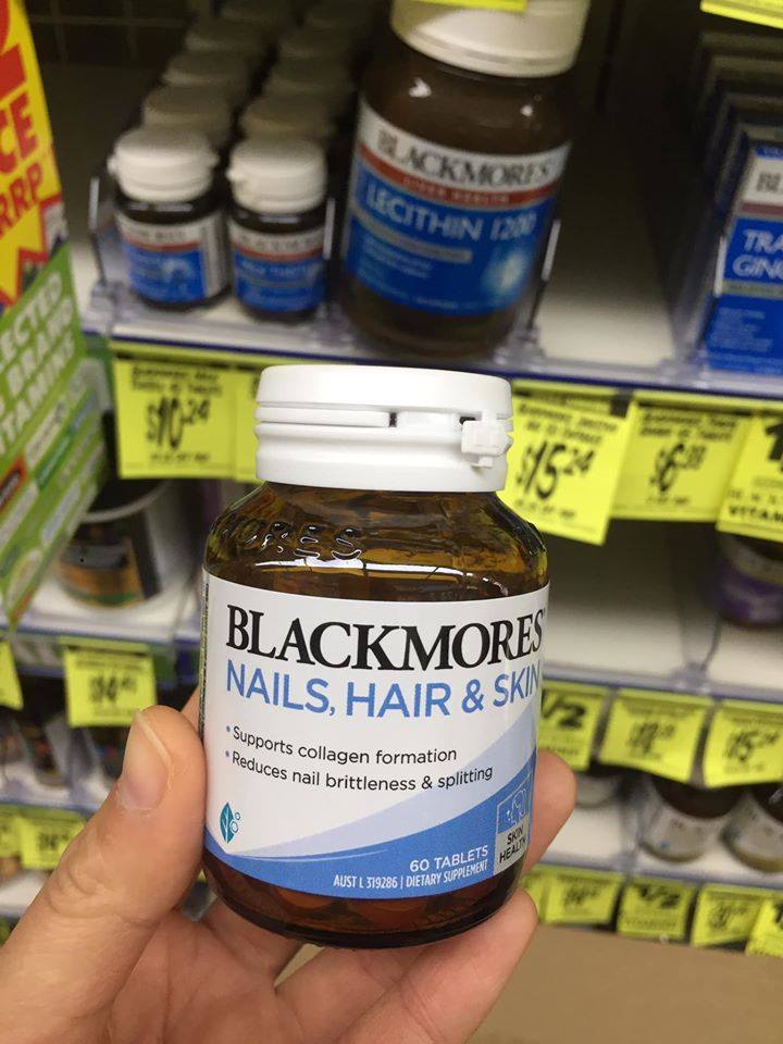 Blackmores Nails Hair & Skin 60 viên