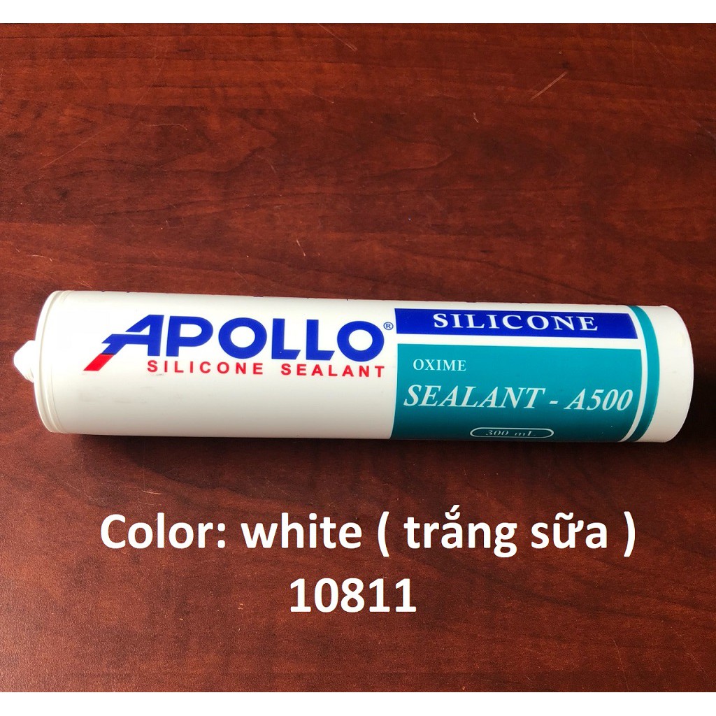 Keo Silicon Apolo Trắng Đục 300Ml
