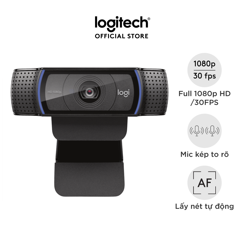 Webcam Logitech C920 Pro Webcam FullHD 1080p