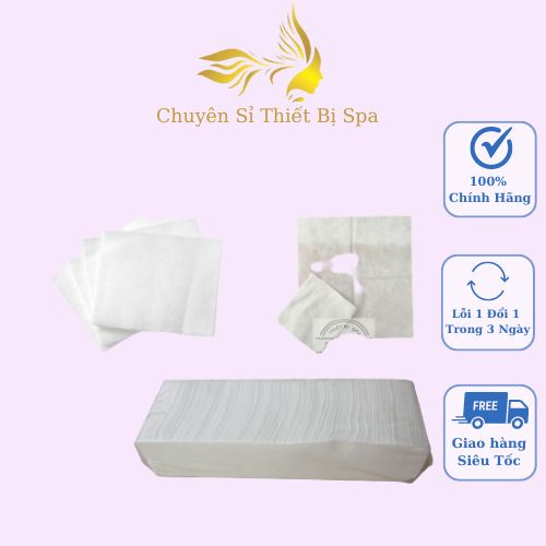 Giấy lau mặt dùng cho spa, thẫm mỹ viện