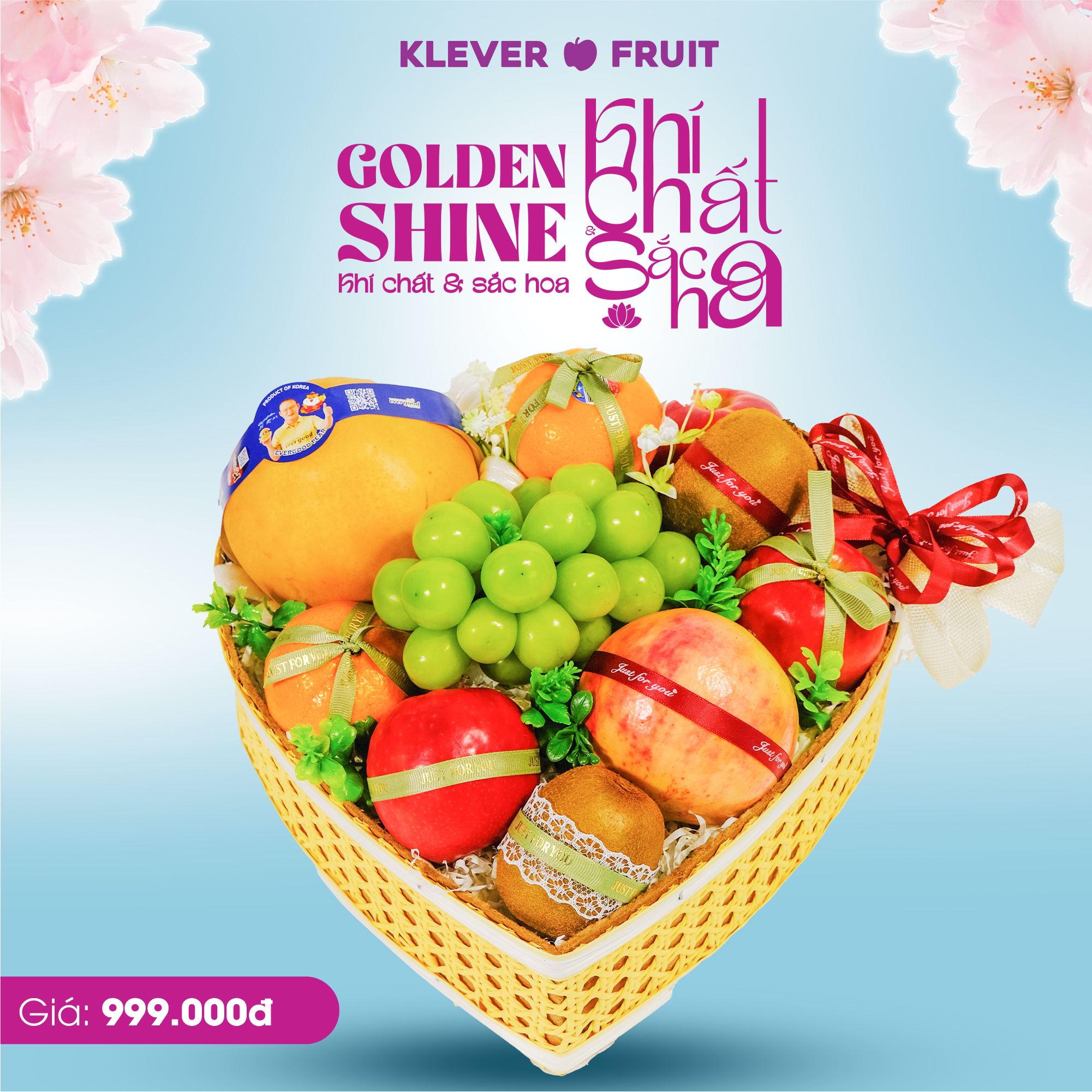 Hộp quà trái cây 20/10 - Yêu Kiều