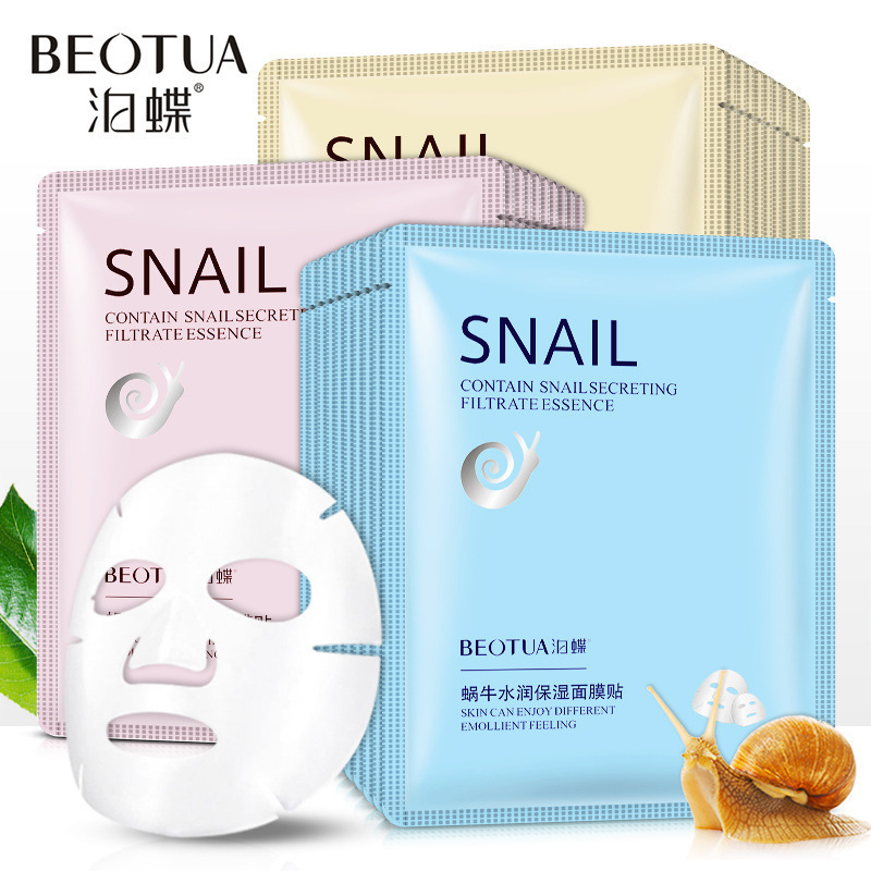 1 miếng mặt nạ ốc sên SNAIL BEOTUA- Thơm Shop