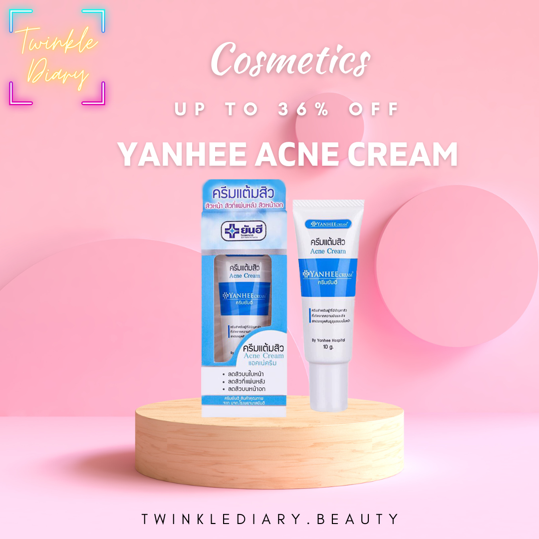 Kem ngừa và làm sạch mụn yanhee acne cream 10g - chính hãng thái lan