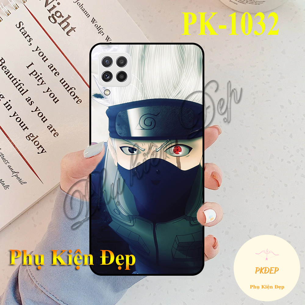 Ốp lưng SamSung Galaxy A22 4G viền đen in hình BST Anime
