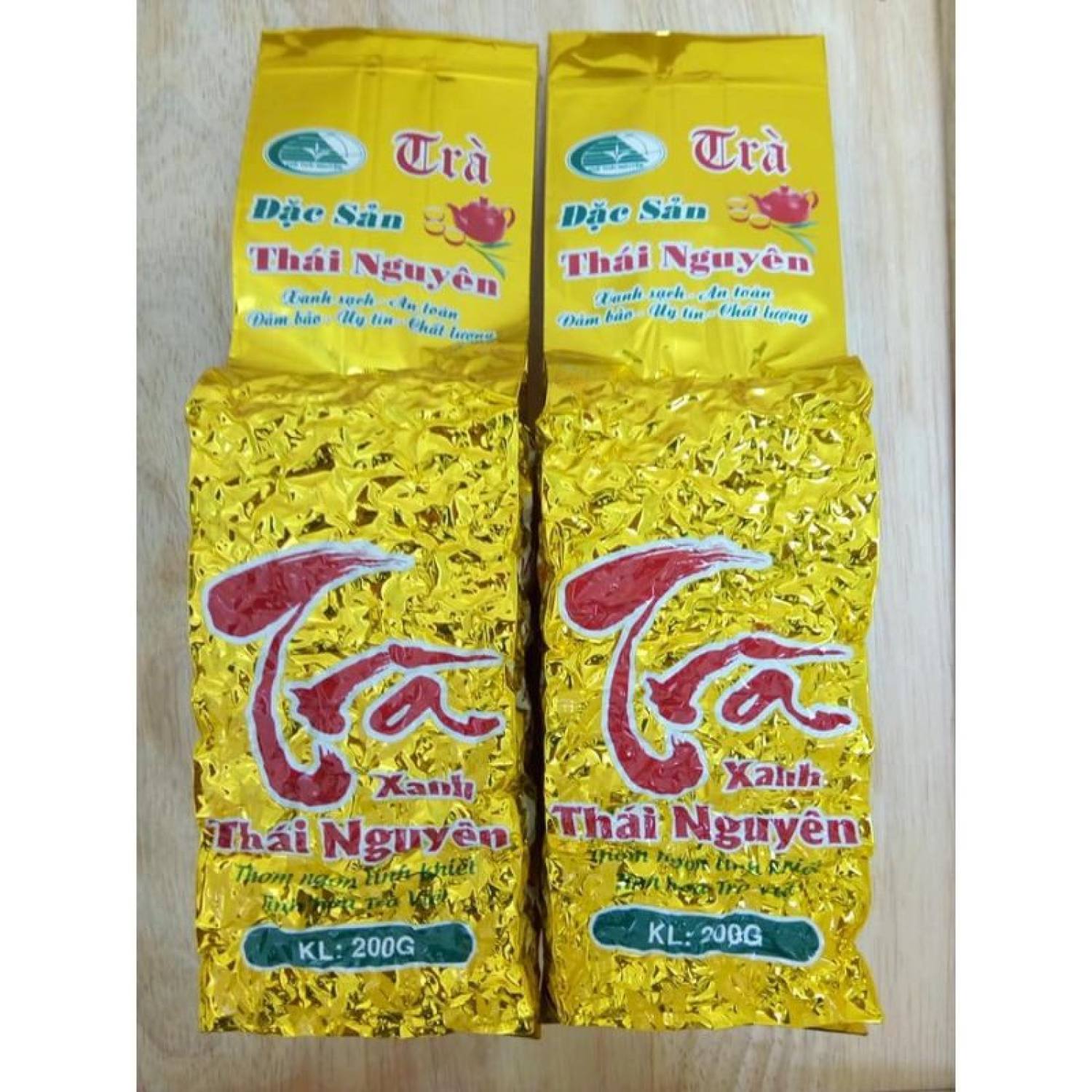 Trà đặc sản Thái Nguyên Xanh gói 2kg , chè thái nguyên đặc biệt , trà bắc ngon