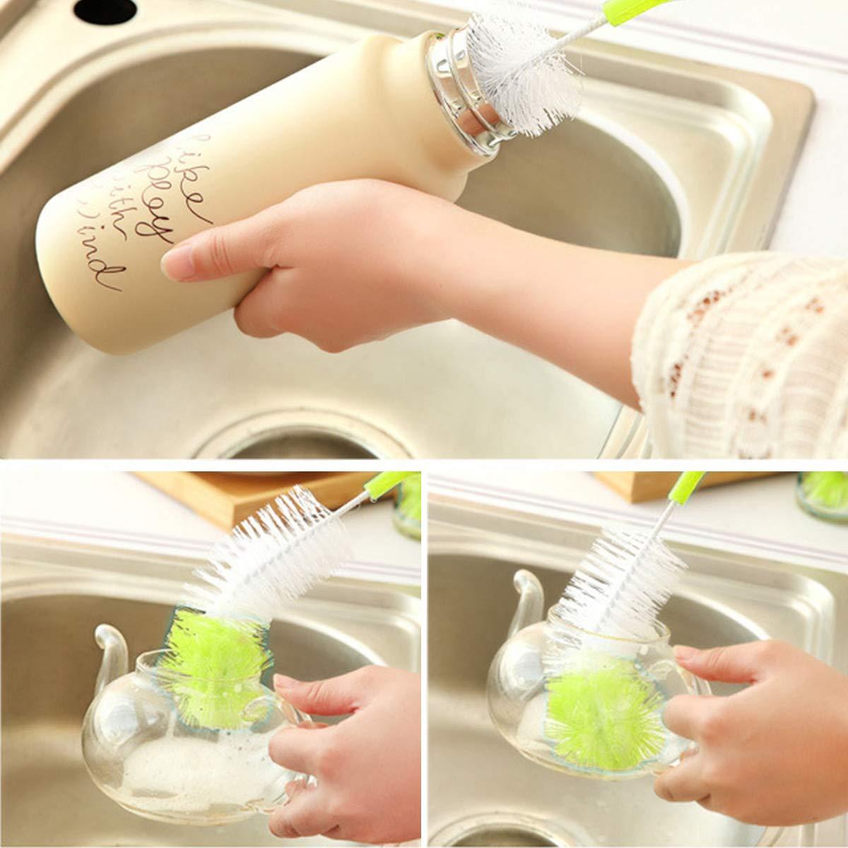 Cọ rửa ly cán dài