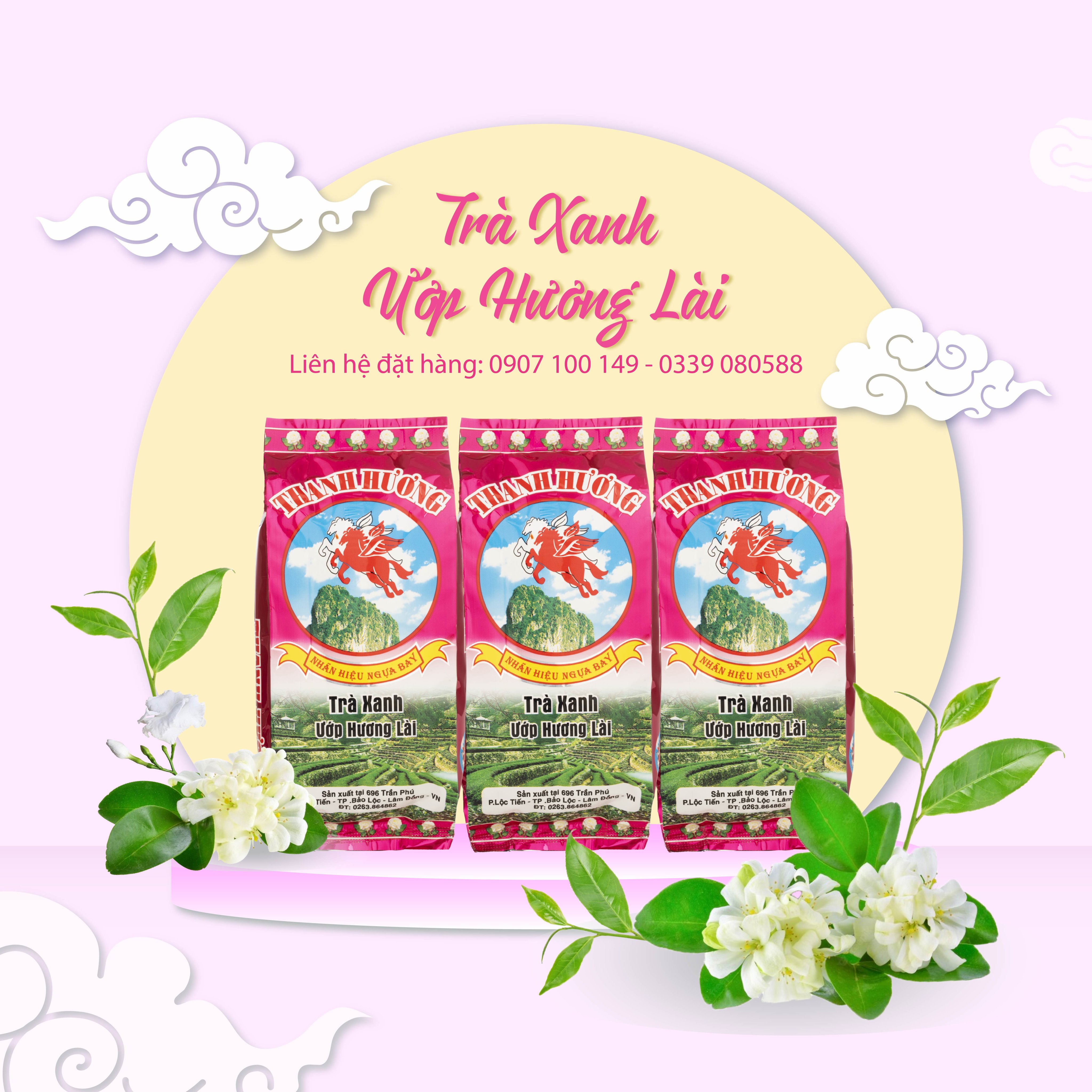Trà thanh hương - trà lài, hương lài - gói 70gram