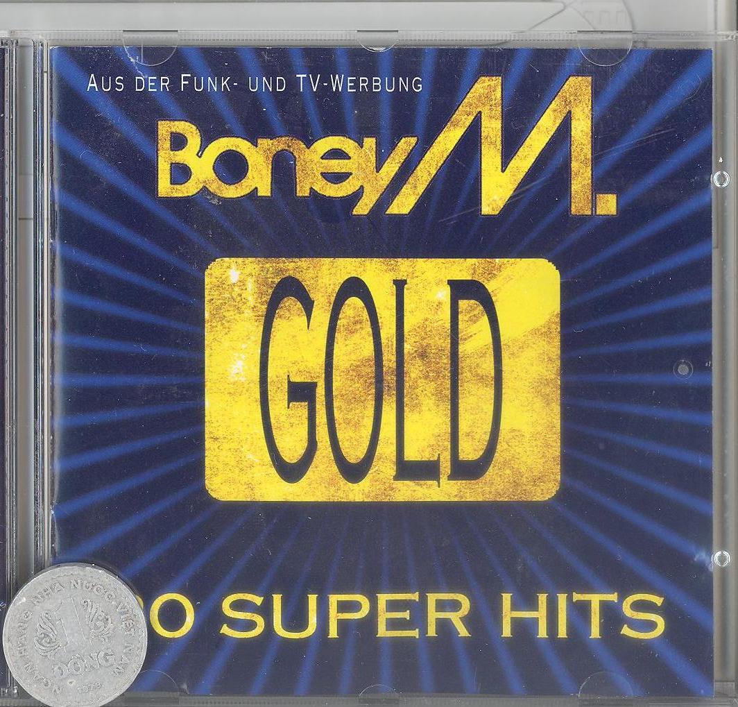 stereomate - Đĩa nhạc - CD gốc: Boney M - Gold - 20 Super Hits