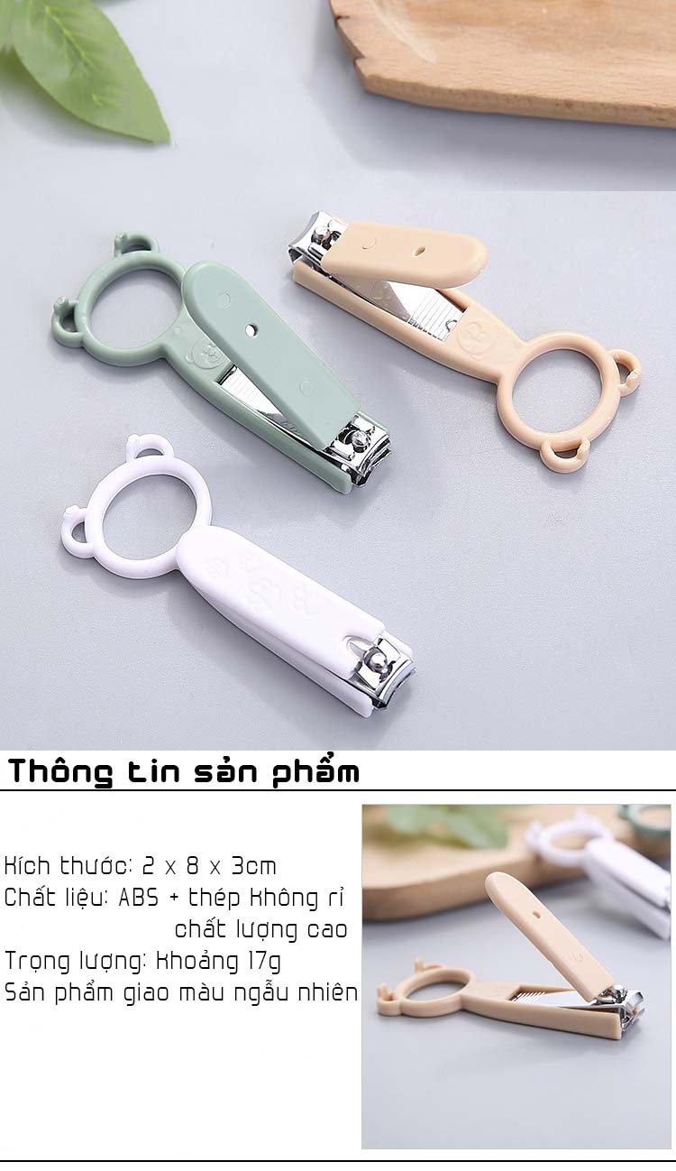 Bấm móng tay đa năng tiện lợi 2IN1 (Bấm móng + kê điện thoại)