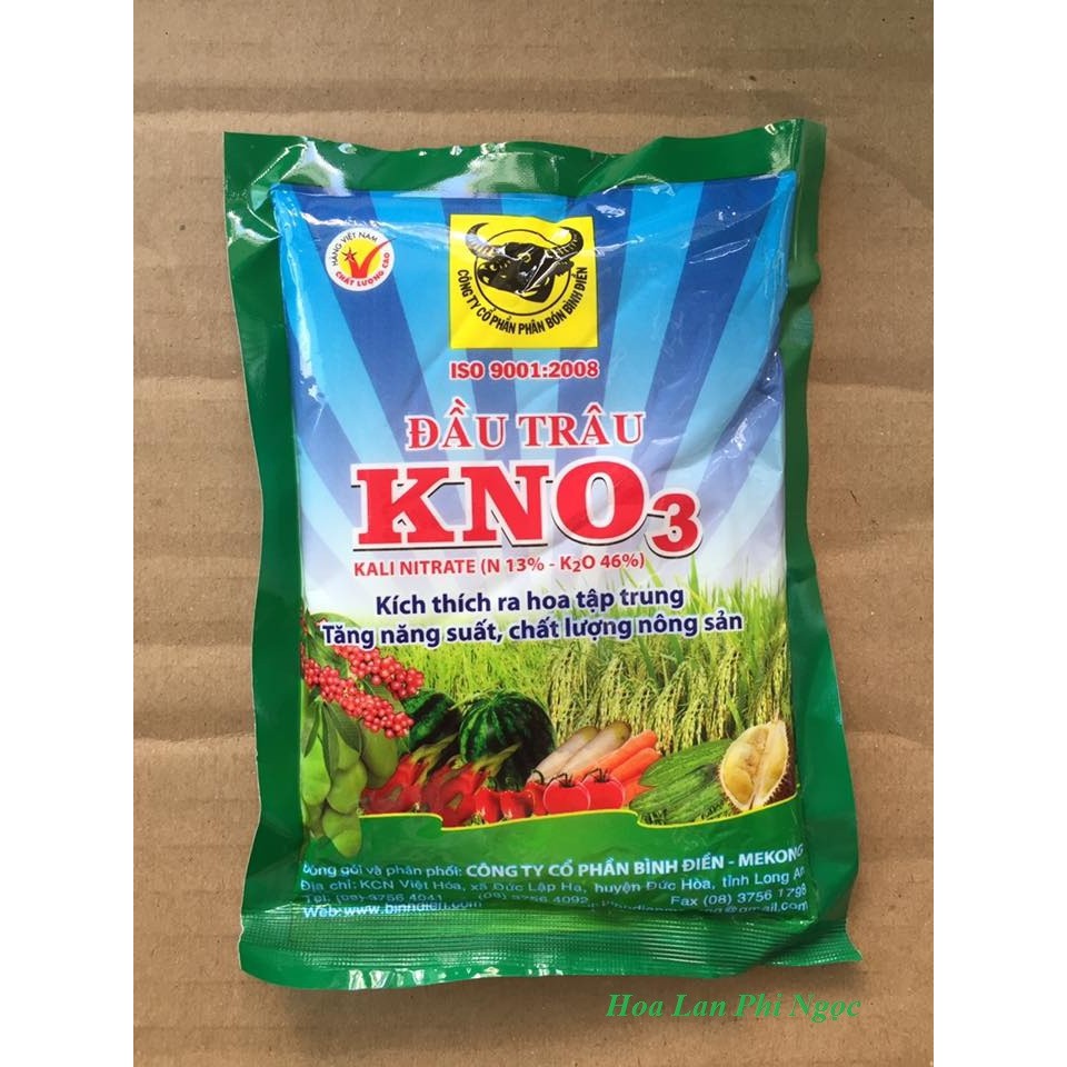 Phân bón lá cao cấp KNO3 Đầu-Trâu-200g