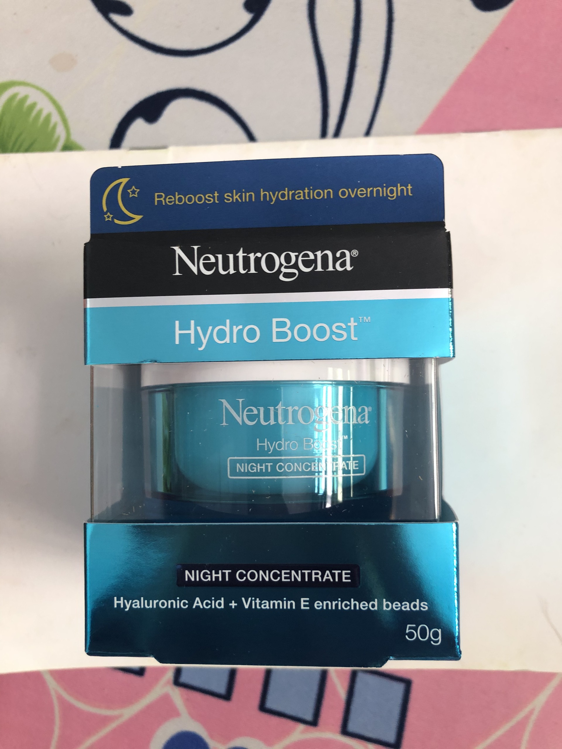 Kem Dưỡng Da Ban Đêm Neutrogena Hydro Boost Night Concentrate 50G. hàng nội địa Úc