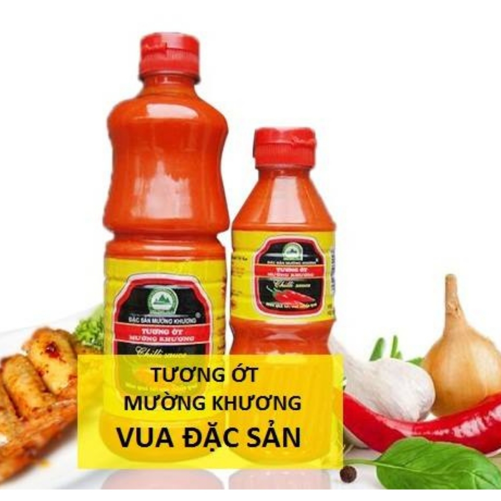 Tương ớt Mường Khương 500ml vị tự nhiên, siêu cay đặc sản Lào Cai