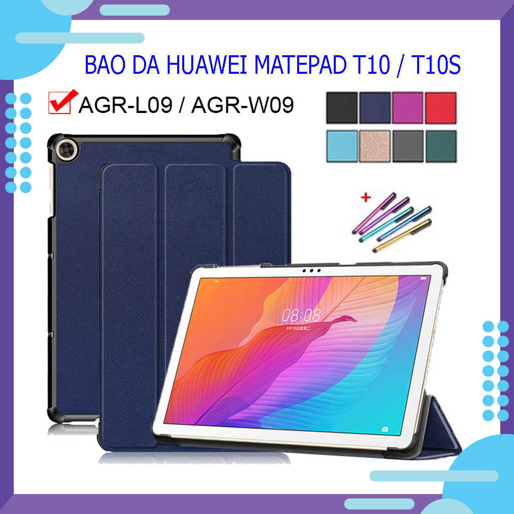 Bao da máy tính bảng Huawei Matepad T10 / Matepad T10S cao cấp - Có quà tặng kèm