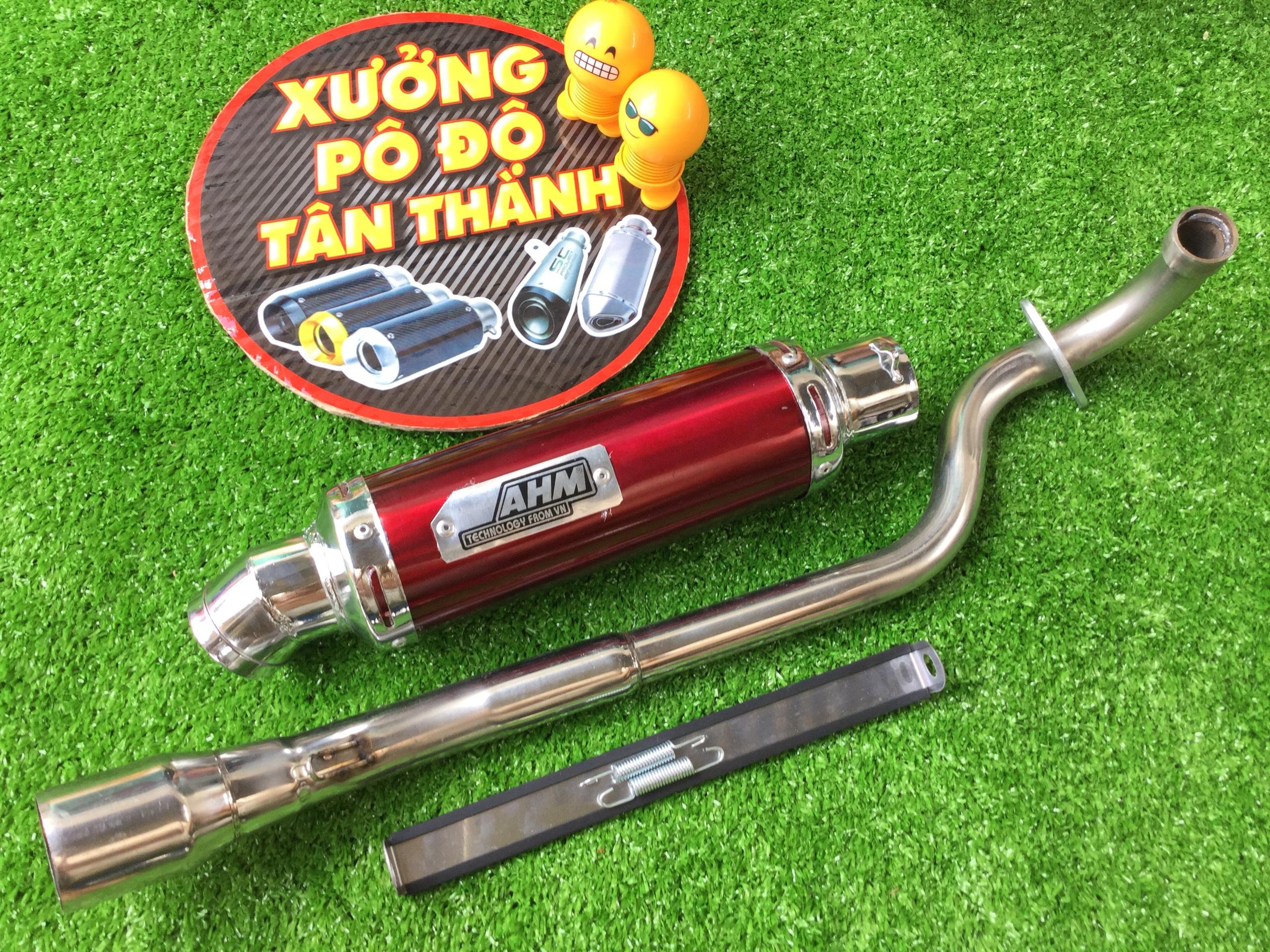 Bộ pô ahm đỏ full cổ wave blade, wave s, wave rs, wave rsx, wave 110 2017  -2019,...,Sản Phẩm Chất Lượng, Gian Hàng Uy Tín, Giá Cả Cực Tốt, Mua Ngay.