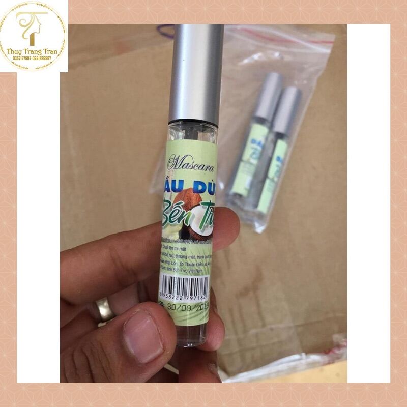 Tinh dầu dừa dưỡng mi cong vút