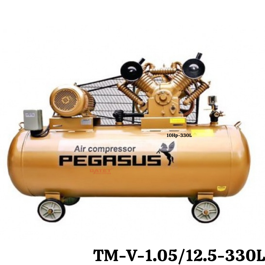 Máy nén khí dây đai pegasus tm-v-1.05/12.5-330l