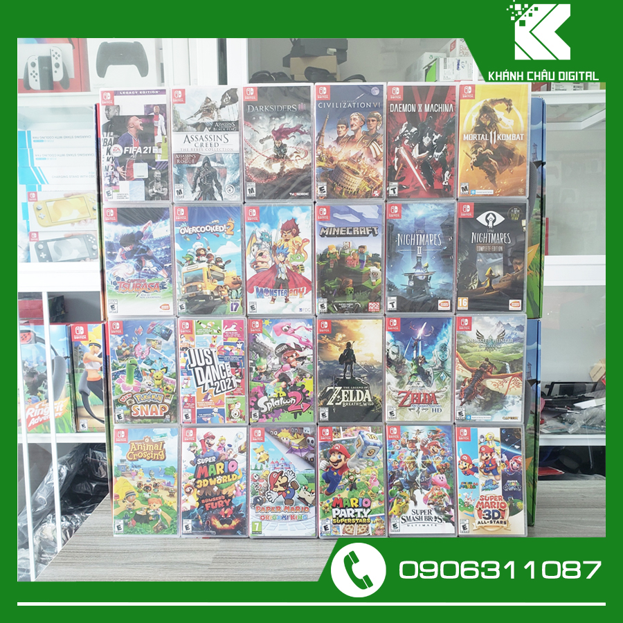 [HCM]Băng Game Nintendo Switch Mới Nguyên Seal - KCD