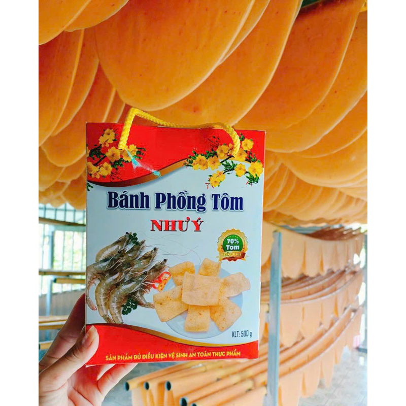 Bánh phồng tôm như ý hộp 500gr