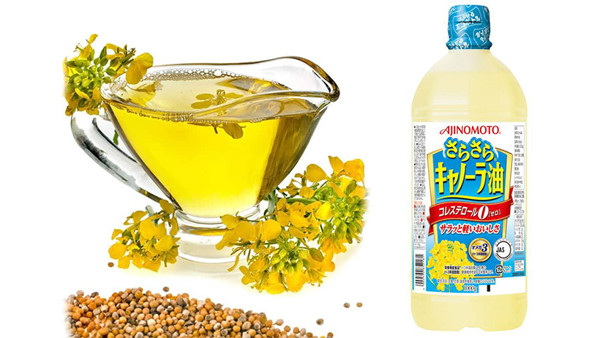 Dầu hoa cải Ajinomoto Smoooth Canola Oil 1L