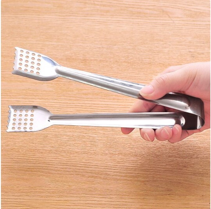 Gắp đá inox