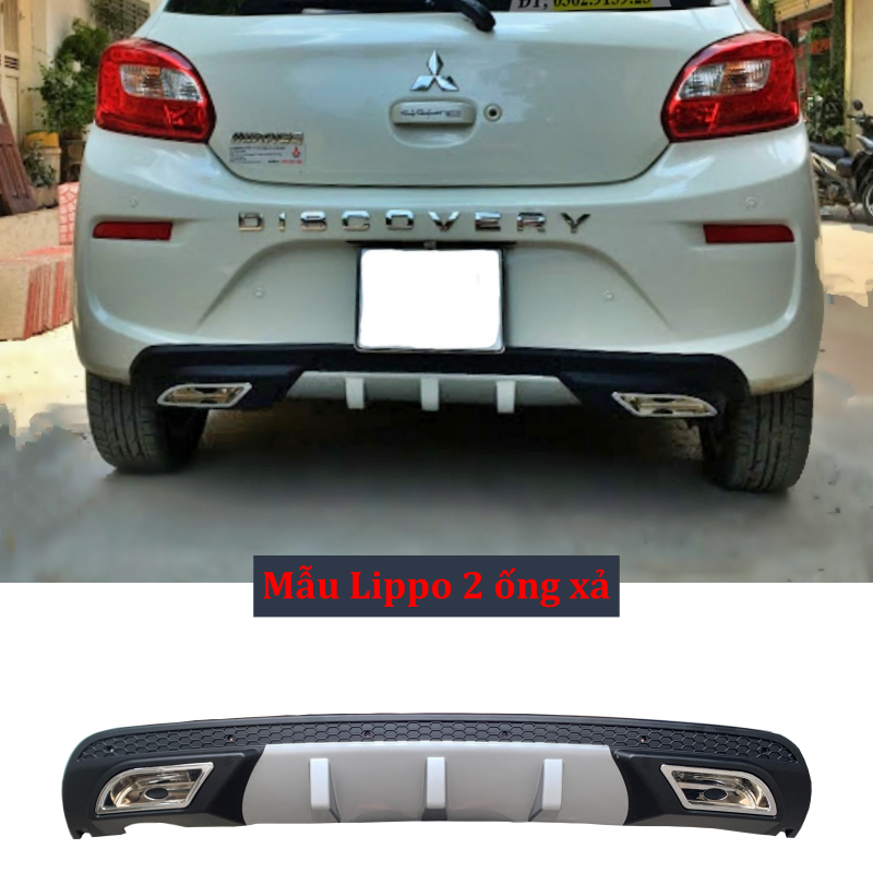 Lippo  thể thao Mitsubishi Mirage mẫu độ đuôi xe