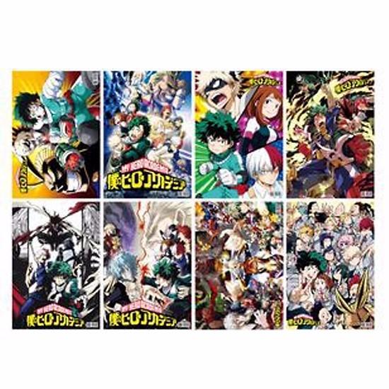 Poster Boku No Hero Academia My Học Viện Anh Hùng 8 Tấm A3 tranh treo album ảnh in hình thần tượng ĐẸP
