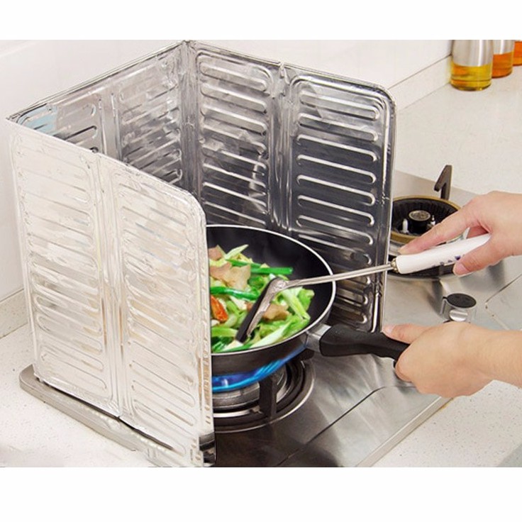 [HCM]Tấm Chắn Dầu Mỡ Bếp Ga (Chất Liệu Hợp Kim Nhôm Cao Cấp) (SP000746)