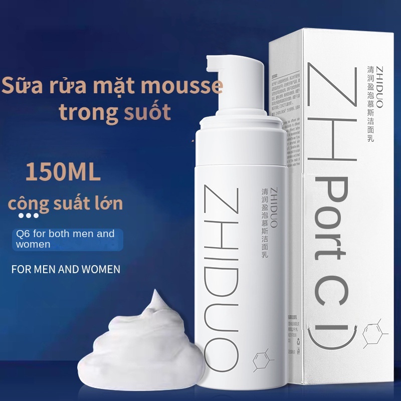 Sữa Rửa Mặt Tạo Bọt Làm Sạch Lỗ Chân Lông Tẩy Tế Bào Chết 150g