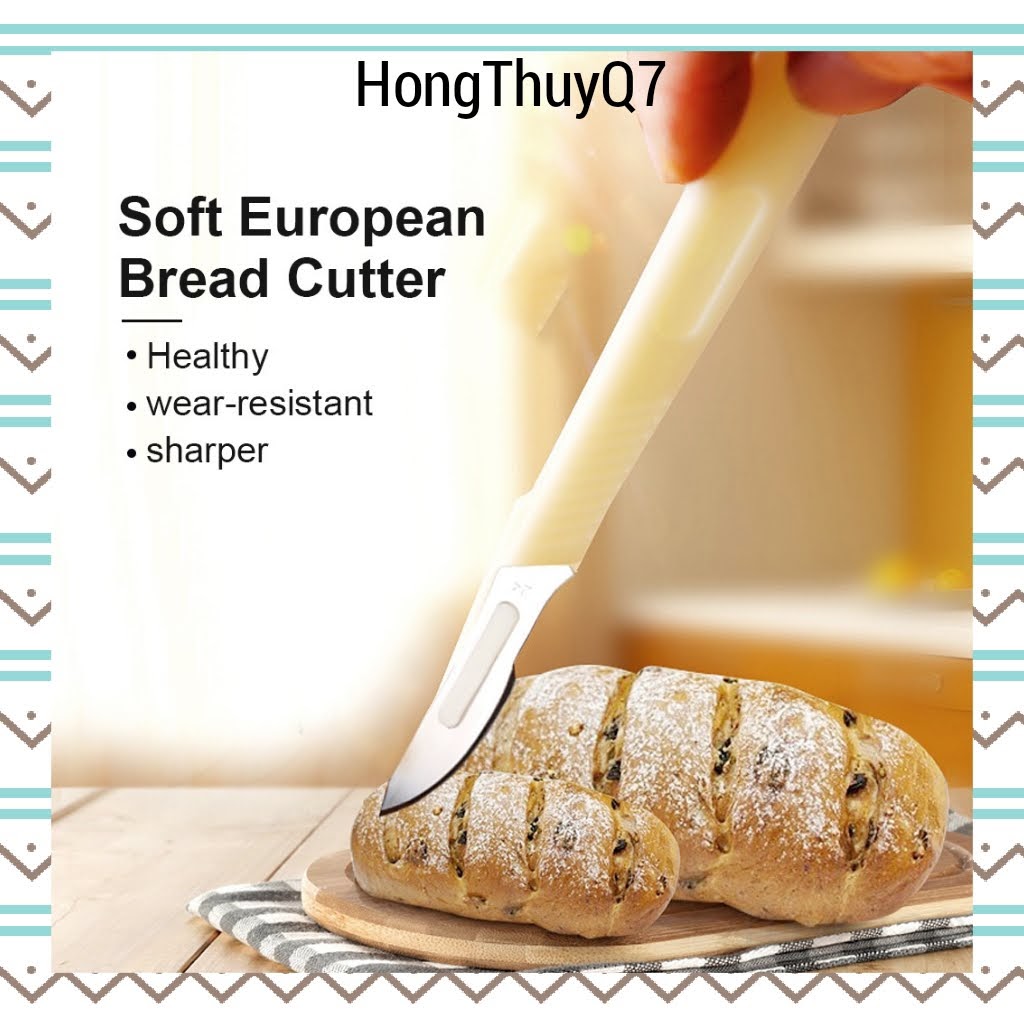 Dao cắt tạo hình mặt trên của bánh mì, khứa giả bột bánh - hongthuyq7