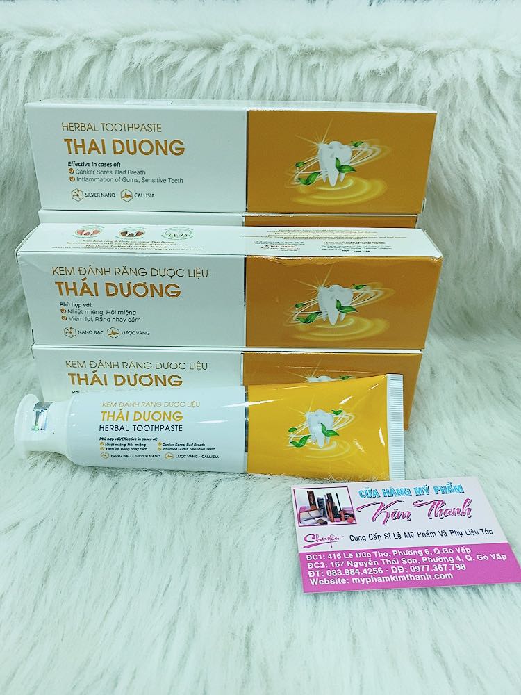 Kem Đánh Răng Dược Liệu Thái Dương