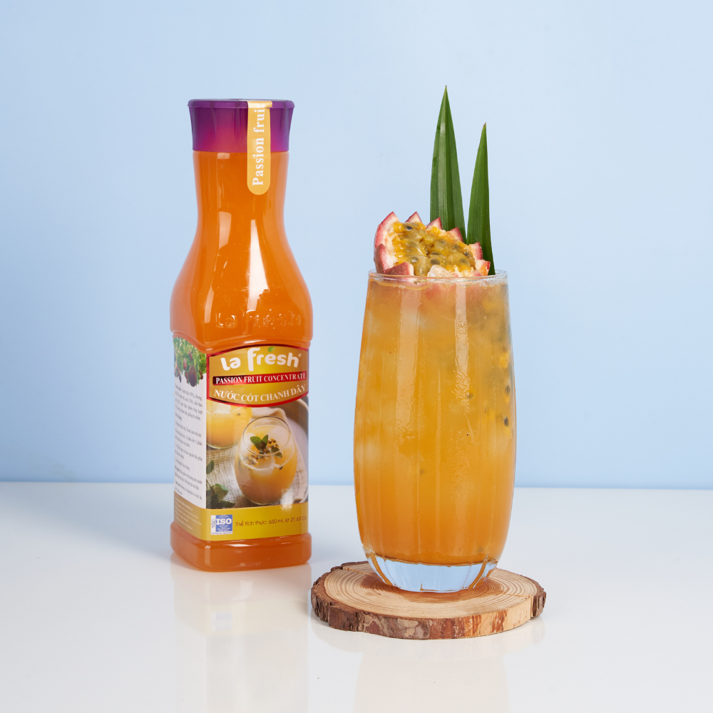 Nước cốt chanh dây lafresh đà lạt chai 650ml