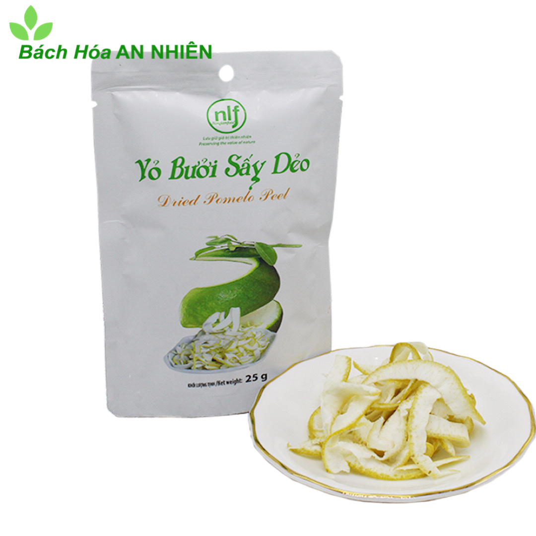 Vỏ bưởi sấy dẻo nonglamfood 25gr