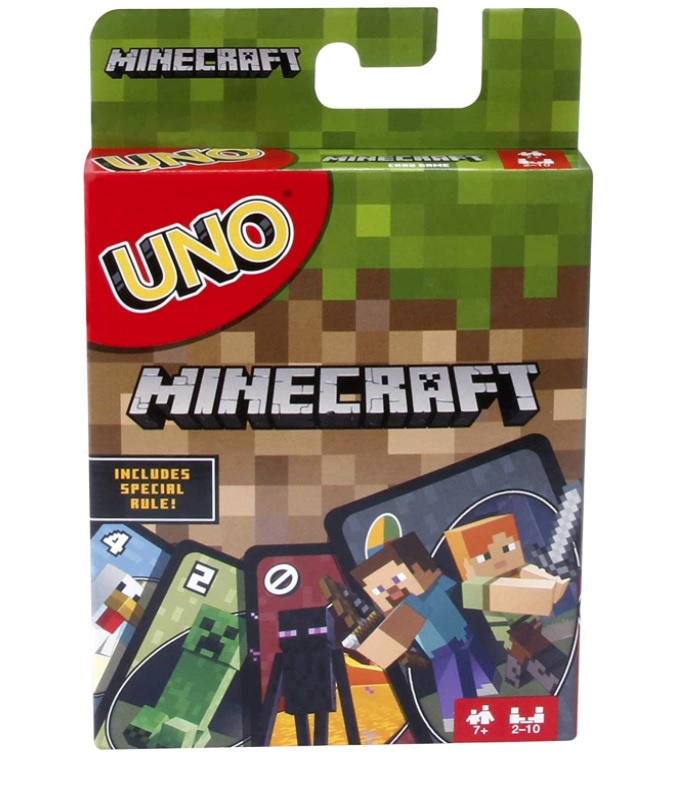 Bài tây Uno minecraft chính hãng