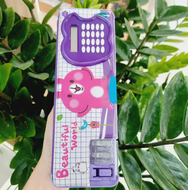 Hộp Bút Hít kèm máy tính
