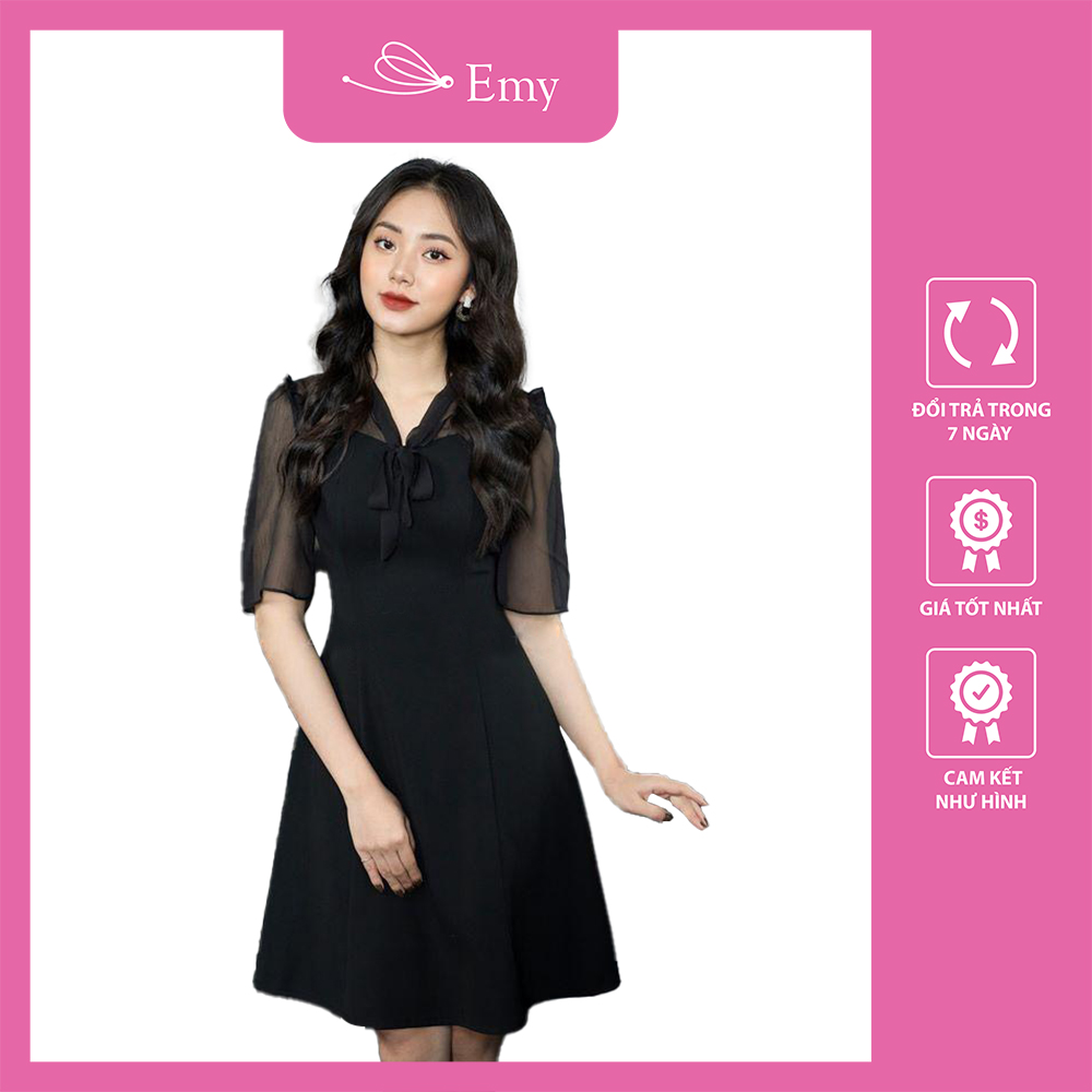 Đầm nữ xòe tay lưới phù hợp với mọi hoàn cảnh đủ size 30 đến 72kg - 60627