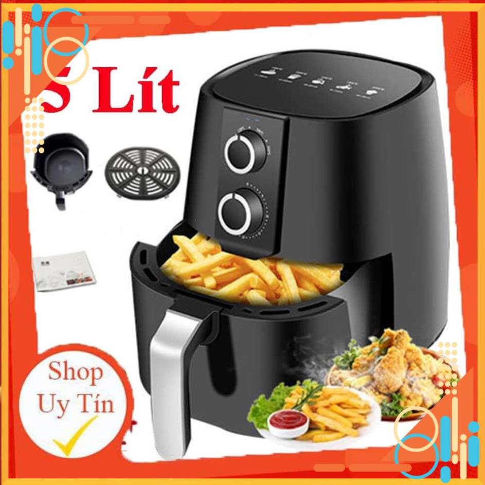 Nồi chiên không dầu Camel 5l, nồi chiên 6 lít và nồi chiên air fryer camel 8 lít cao cấp bảo hành 3 tháng