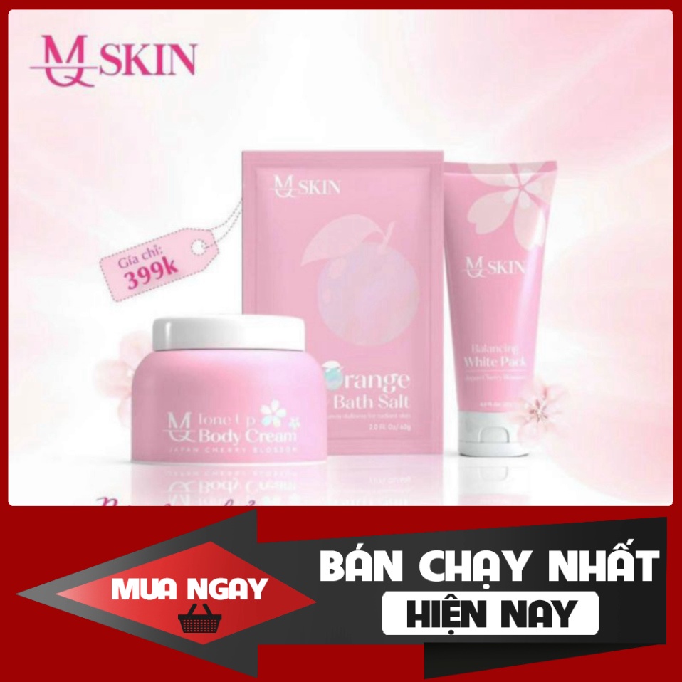 BỘ BODY TINH THỂ HOA ANH ĐÀO MQSKIN