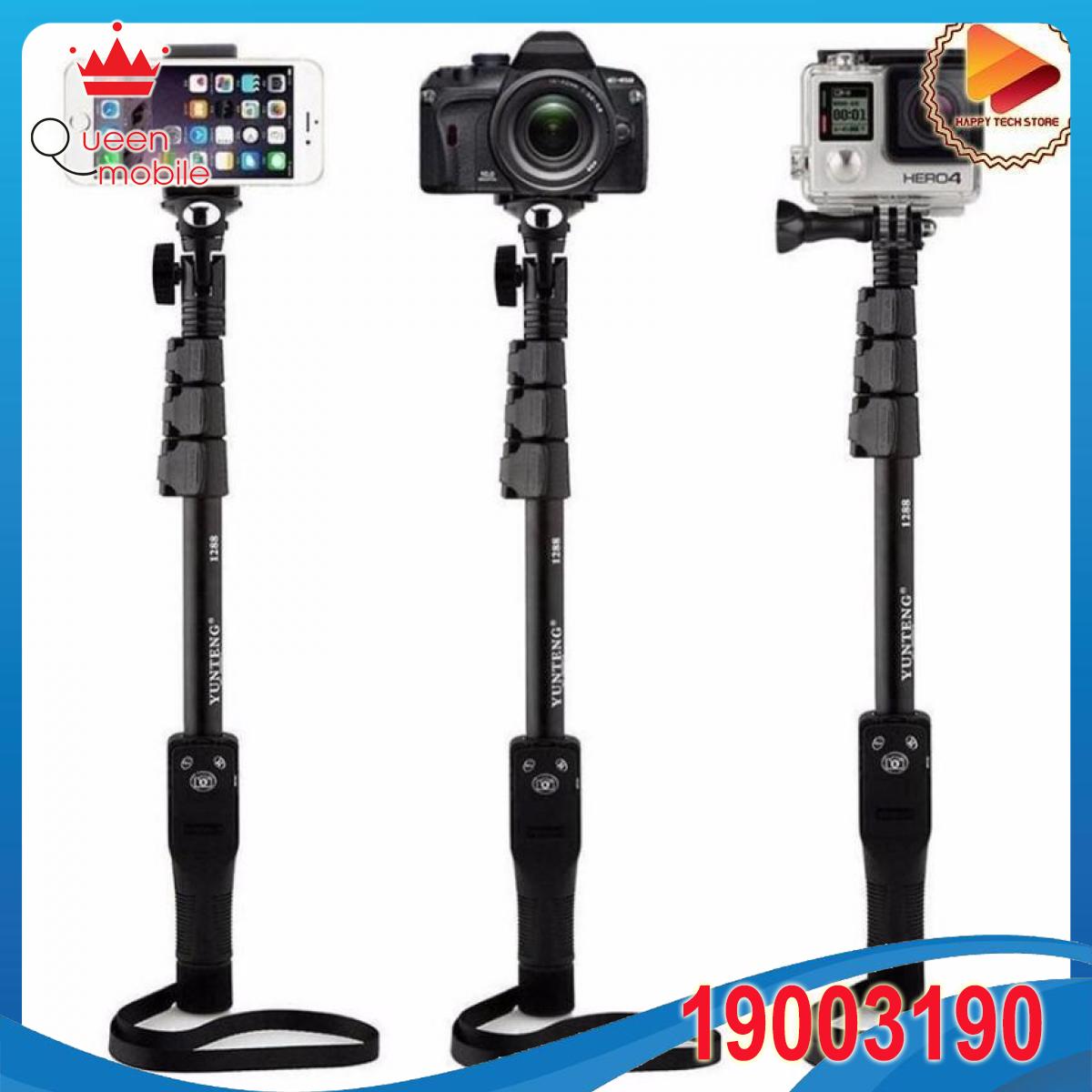 [HCM]Gậy Tự Sướng Selfie Bluetooth YUNTENG PRO Cao Cấp Remote pin sạc