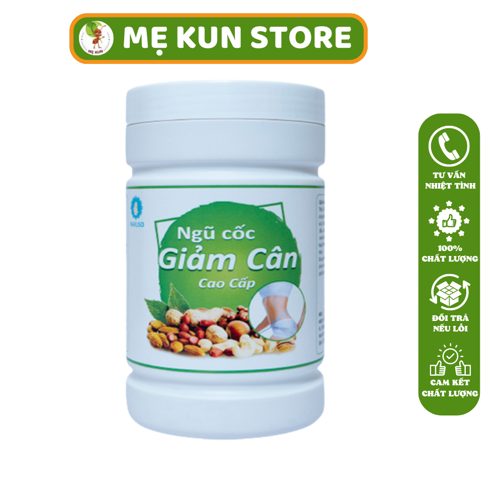 [Hoàn Tiền 15%] Ngũ Cốc Giảm Cân Giảm Béo Hiệu Quả An Toàn Cao Cấp [500Gr]