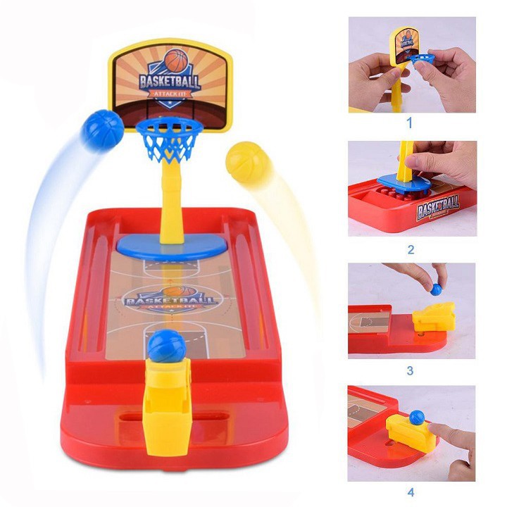 Bộ đồ chơi ném bóng rổ mini - Đồ chơi cho bé ném bóng rổ rèn luyện chính