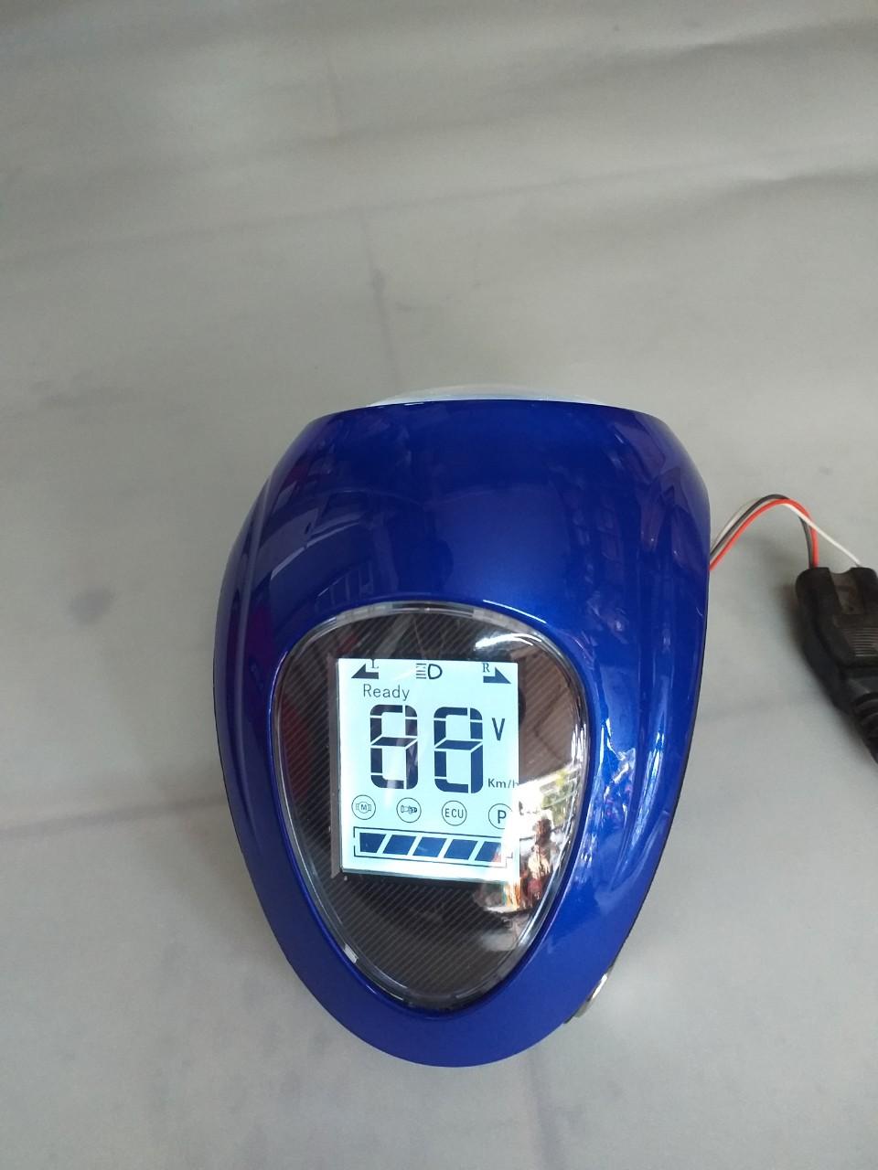 Đầu Đèn LCD Báo Tốc Hiển Thị 48V Xe 4 Bình - XE ĐIỆN MINH TRANG