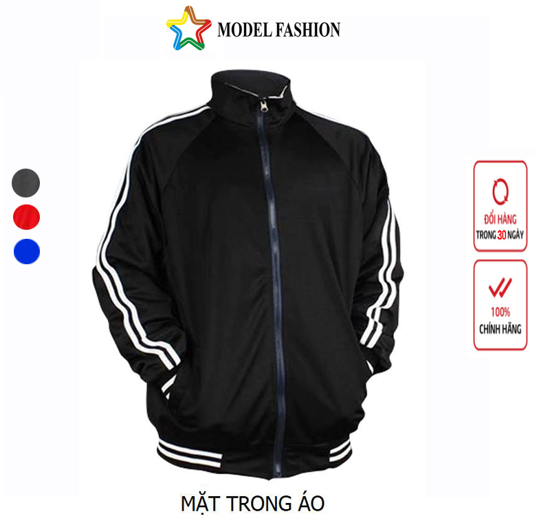 Áo Khoác Dù Nam 2 Lớp 2 Mặt Chống Nước Cao Cấp Model Fashion Đỏ AKD002