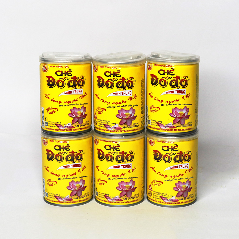 Chinese red bean tea with 6 cans-chedodo 6