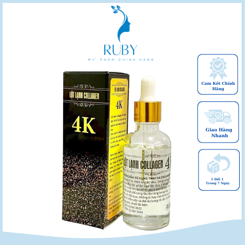 Nước lột lạnh Collagen 4K Mảng to cao cấp - Lột collagen thay da sinh học
