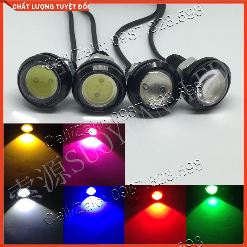Xi nhan cúc áo đủ màu , xi nhan cúc áo, led cúc áo