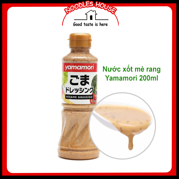 Nước Xốt Mè Rang Yamamori 220ml - Yamamori Sesame Roasted Dressing